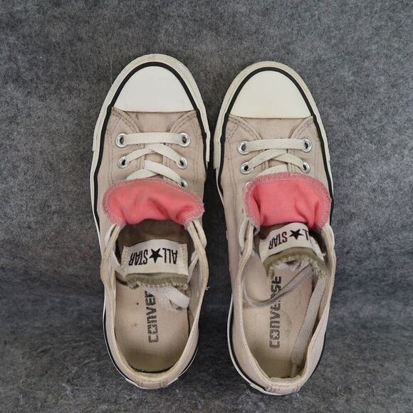 Converse Shoes Womens 7 Sneaker All Star Low Lace Up Double Tongue Casual Unisex - Picture 6 of 13